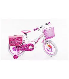 Kolo za deklice 16 col LOVE White