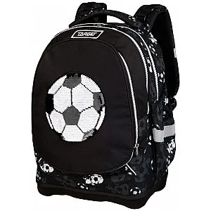 Ruksak za prvi razred SUPERLIGHT Petit 2 face Football Fun 26923