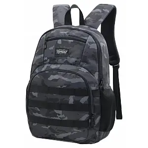 Šolski nahrbtnik SEUL Camo Black 27793 - šolska torba za drugo triado