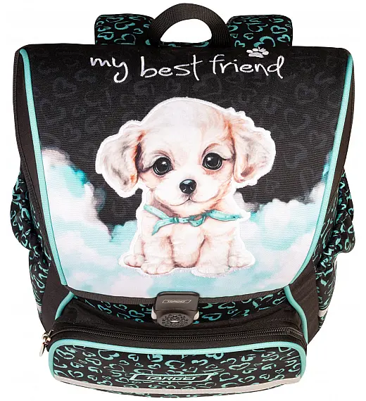 Tvrda školska torba GT CLICK Puppy Love 28601