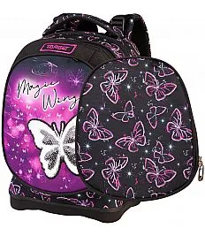 Šolska torba za prvošolce SUPERLIGHT Petit 2 face Magic Wings 28609