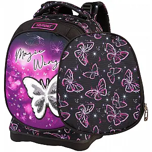 Šolska torba za prvošolce SUPERLIGHT Petit 2 face Magic Wings 28609