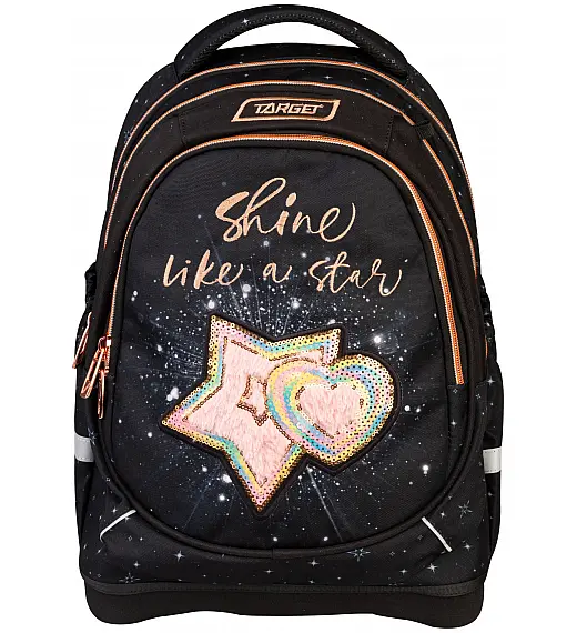 Superlight Petit Shining Star 28619 - Ruksak za školu