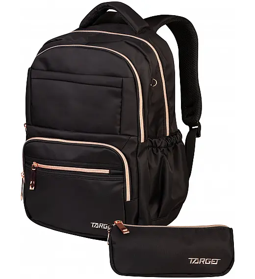 Ruksak za srednju školu GLAMMER Deep Black 28711