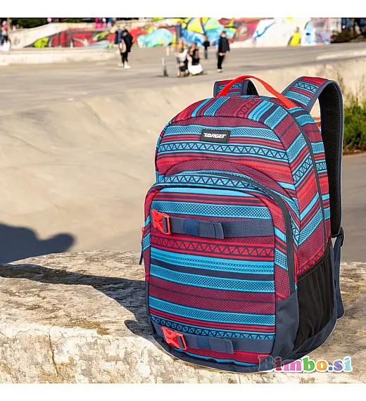torba za srednju školu HIPSTER Blue/Red 28734