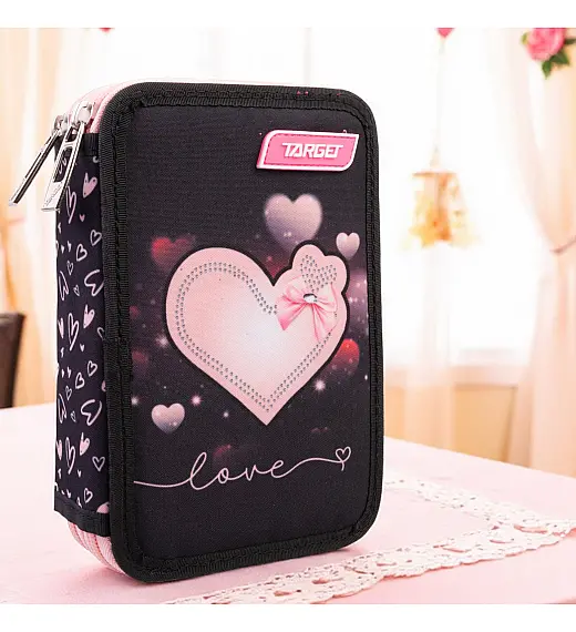 Dvodijelna puna pernica DOUBLE Love 28774