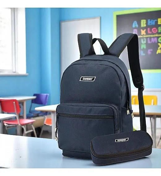 Ruksak za srednju školu COSMOS Navy 28681 Target