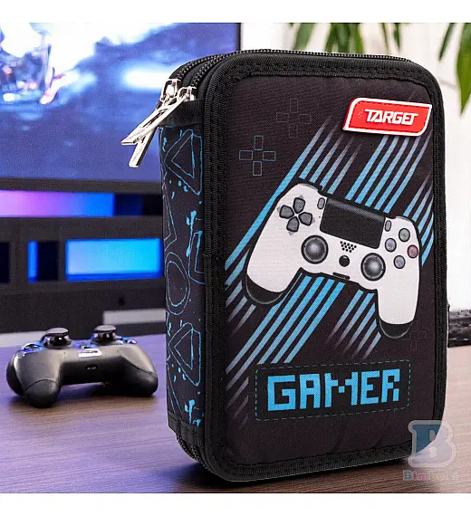 Dvodijelna puna pernica DOUBLE Gamer Boy 28770