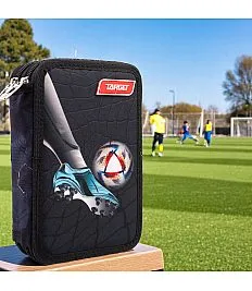 Peresnica DOUBLE Soccer Fan 28771 - polna z dvema zadrgama