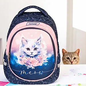 Ruksak za školu SUPERLIGHT PETIT SOFT Meow 28597, samo 590g