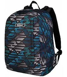 TWIN Geometric blue 27242 - šolska torba, nahrbtnik TWIN Geometric blue 27242 - šolska torba, nahrbtnik