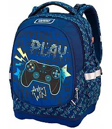 Šolska torba za prvo triado SUPERLIGHT Petit 2 face Cool gamer 27608 Šolska torba za prvo triado SUPERLIGHT Petit 2 face Cool gamer 27608