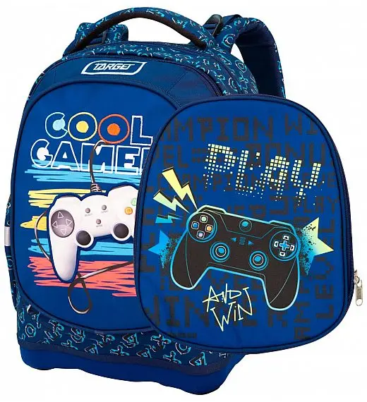 SUPERLIGHT Petit 2 face Cool gamer 27608 - šolska torba