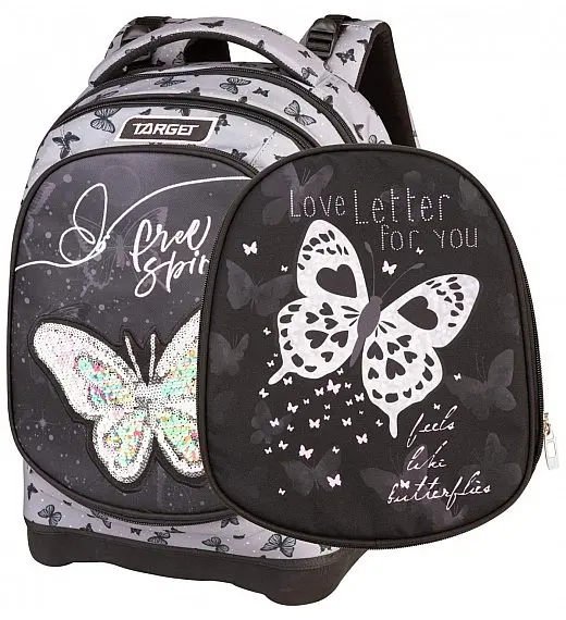 SUPERLIGHT Petit 2 face Butterfly Spirit 28041  školski ruksak