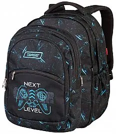 Šolska torba za 2 triado 2v1 CURVED Gamer 28056