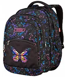 Šolska torba za 2 triado 2v1 CURVED Vivid Wings 28060