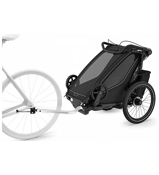 Prikolica za djecu 4u1 Chariot Sport2 Single Black Thule