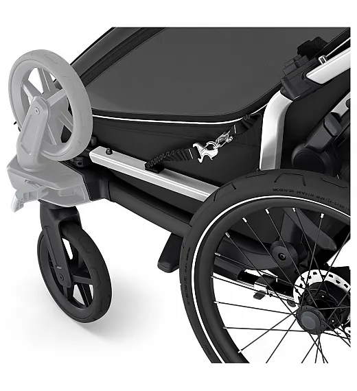 Prikolica za djecu 4u1 Chariot Sport2 Single Black Thule