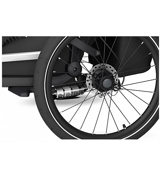Prikolica za djecu 4u1 Chariot Sport2 Single Black Thule