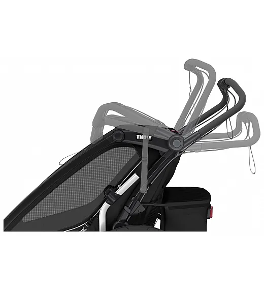Prikolica za djecu 4u1 Chariot Sport2 Single Black Thule