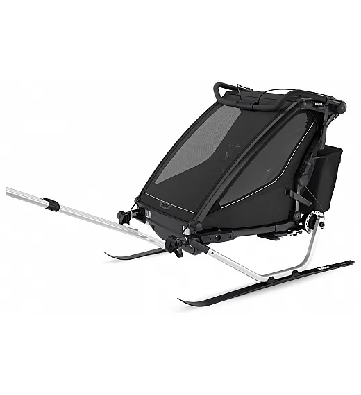 Chariot Sport2 Double Black - multifunkcijska prikolica za otroka 4v1 Thule