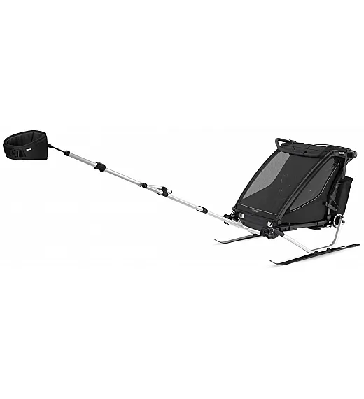 Chariot Sport2 Double Black - multifunkcijska prikolica za otroka 4v1 Thule