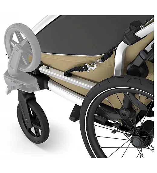 Prikolica za djecu 4u1 Thule CHARIOT CROSS2 Double Hkaki Thule