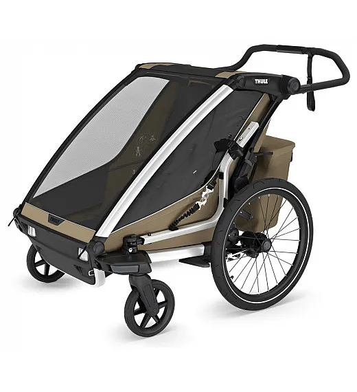 Prikolica za djecu 4u1 Thule CHARIOT CROSS2 Double Hkaki Thule