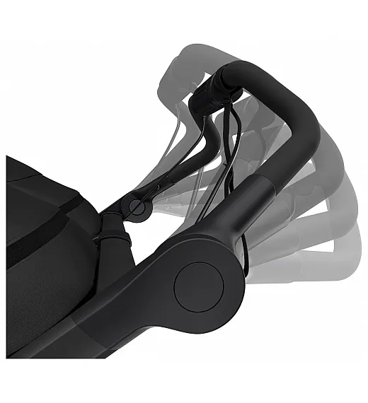 Dječja kolica za blizance Urban Glide 3 Double Black Thule