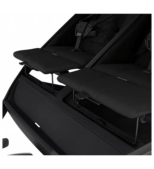 Dječja kolica za blizance Urban Glide 3 Double Black Thule