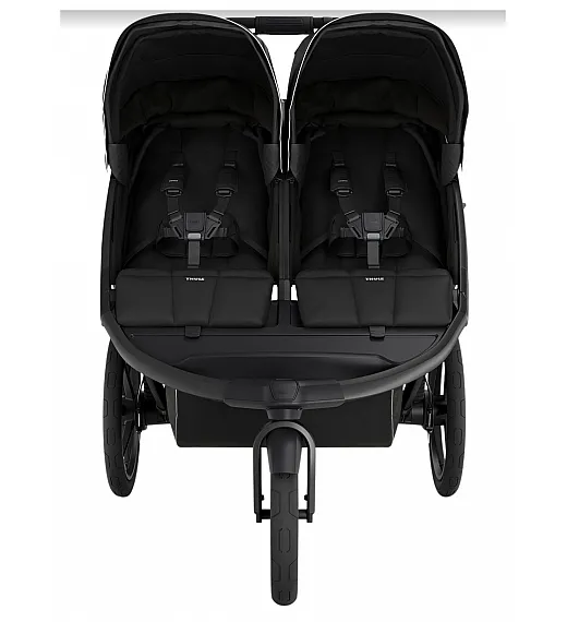 Dječja kolica za blizance Urban Glide 3 Double Black Thule