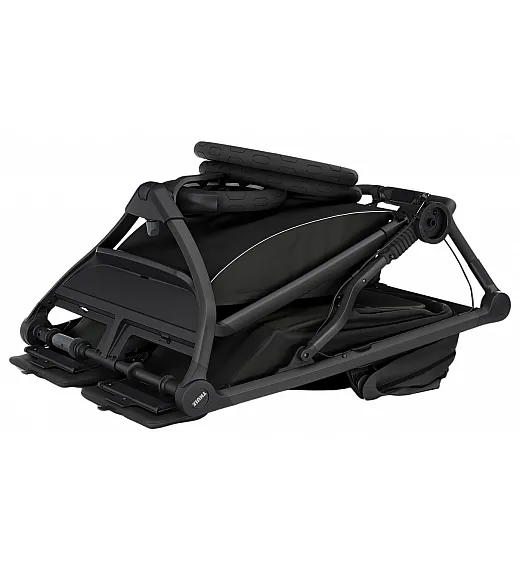 Dječja kolica za blizance Urban Glide 3 Double Black Thule