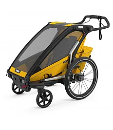 Chariot Sport1 Black Spectra Yellow - multifunkcijska prikolica za otroka 4 v 1 Chariot Sport1 Black Spectra Yellow - multifunkcijska prikolica za otroka 4 v 1