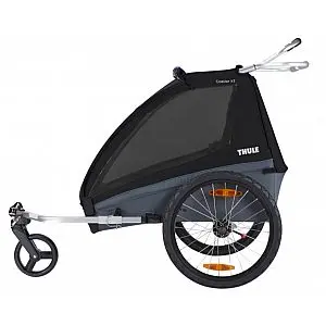  Coaster XT Bike Trailer + Stroll Black - multifunkcijska prikolica za kolo 4 v 1