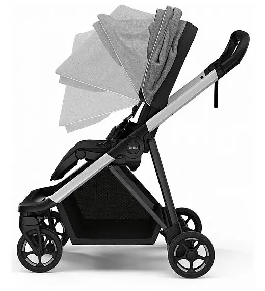 Dječja kolica Thule SHINE Grey on Aluminum