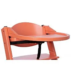 Lesen pladenj za stolček Treppy Pastel Red