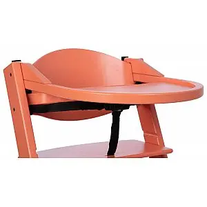 Drveni pladanj za hranilicu Treppy Pastel Red