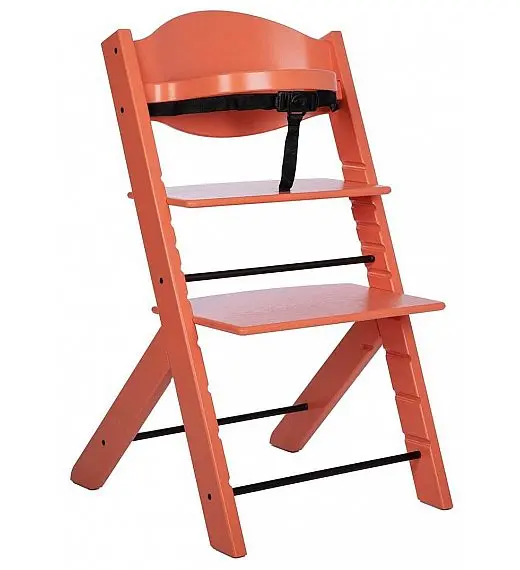Drvena hranilica Treppy Pastel Red