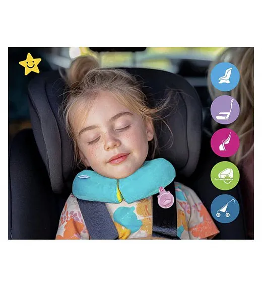 Opora za vrat YONDI Turquoise Una Trunki