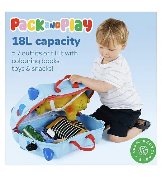 Potovalni otroški kovček DOUGIE Trunki