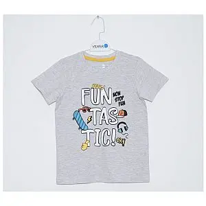 Fantovska majica na kratek rokav Venere T-shirt Grey ice