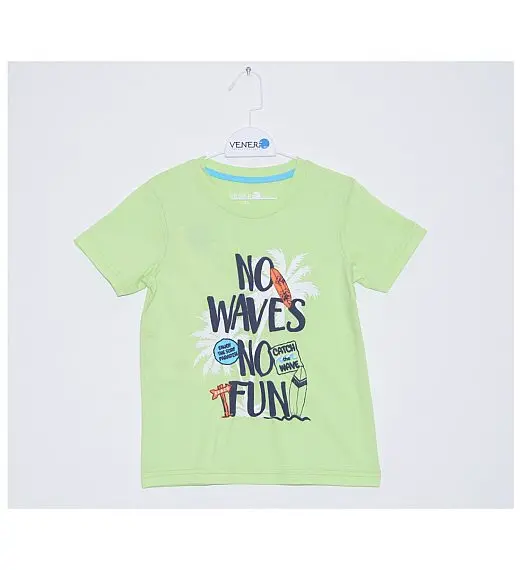 Majica za dječake  Venere T-shirt Green Apple