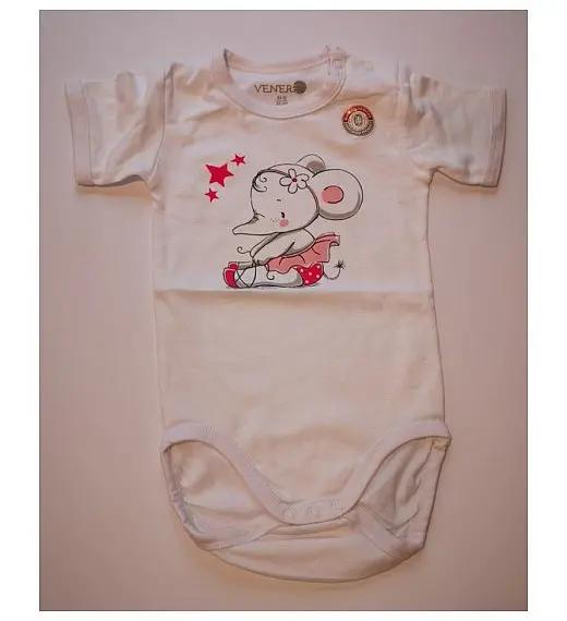 Venere Bodi na kratki rukav za baby djevojčice - 2 kom