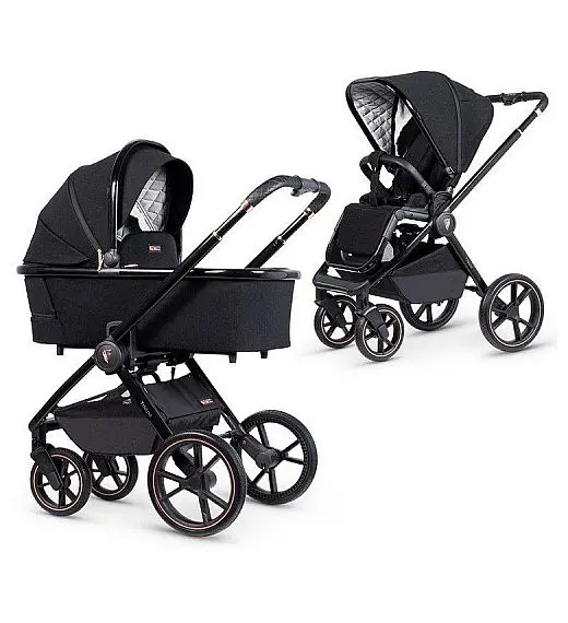 Dječja kolica Tinum SE 2 in 1 Stylish Black