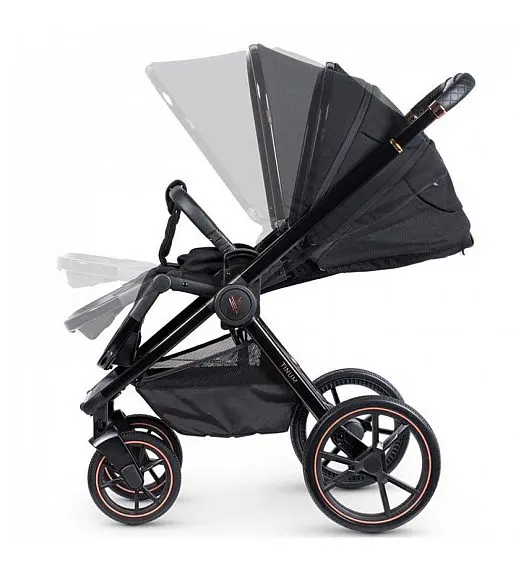Dječja kolica Tinum SE 2 in 1 Stylish Black
