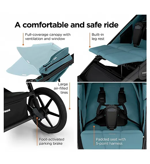 Thule Urban Glide 3 Nutria Green – svestrana kolica Thule