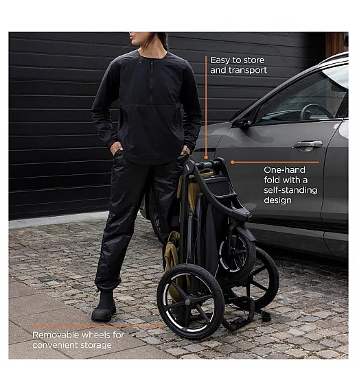 Thule Urban Glide 3 Nutria Green – svestrana kolica Thule