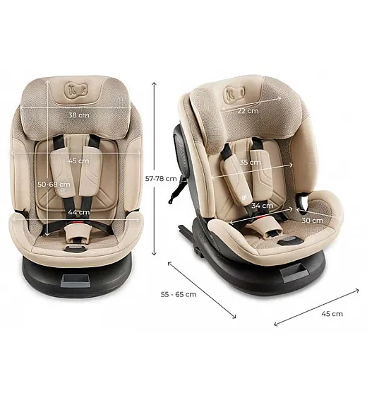 XPEDITION 3 Bež Kinderkraft I-Size autosjedalica 40-150 cm
