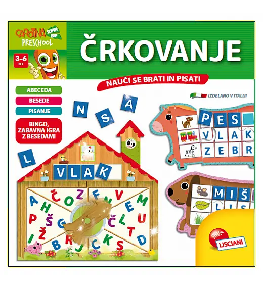 Lisciani igra Črkovanje