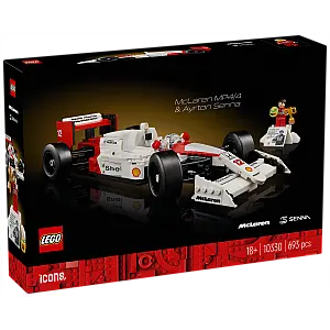 Lego kocke Icons McLaren MP4/4 i Ayrton Senna 10330